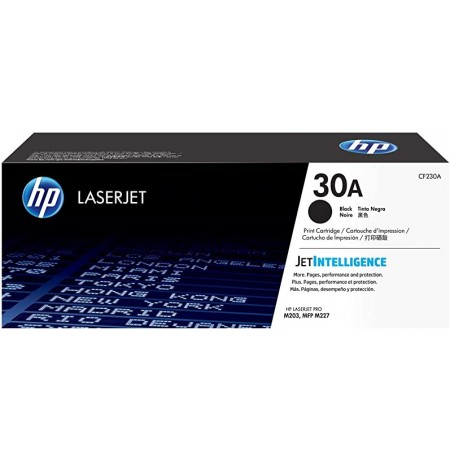 کاتریج و مواد مصرفی کارتریج لیزری مشکی HP 30A