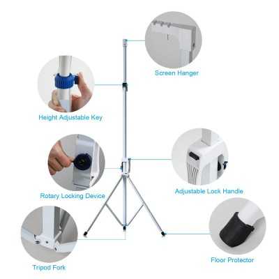 پرده نمایش پایه دار Scope...
