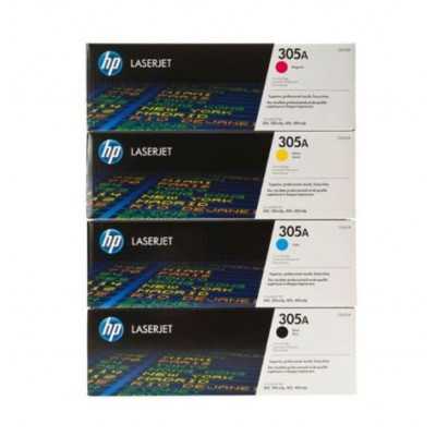 ست کارتریج رنگی Hp 305A